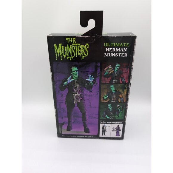 NECA The Munsters Ultimate Herman Munster 7” Action Figure Complete In Box C5 - Picture 2 of 4